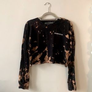 Vintage Eminem Tie Dye Long Sleeve Top
